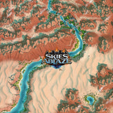Neoprene Battle Mat - Desert Stronghold